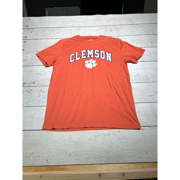 E5 Other - E5 Clemson Tigers Men's T-Shirt Orange Football Fan Apparel Size Large